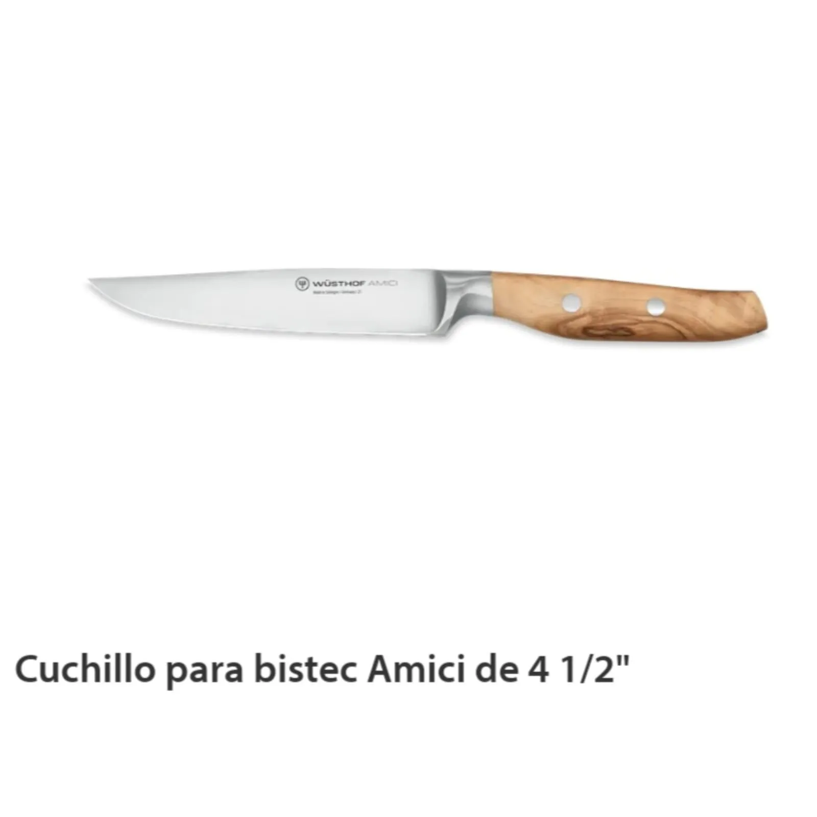 Cuchillo Wüsthof Amici Steak 12cm